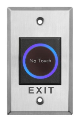 NO Touch Style Exit Button JS-K1 with stainless steel with stainless ...
