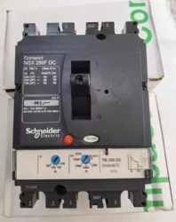Schneider DC molded-case circuit breaker NSX250F DC 3P 200A 250A is in stock and available for immediate shipment.